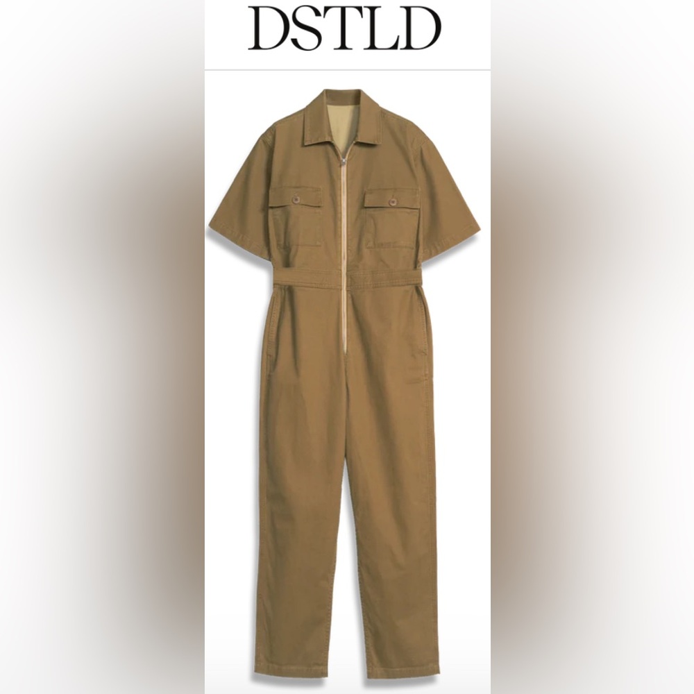 DSTLD Sundry Colab Women's Camel Jumpsuit Size L